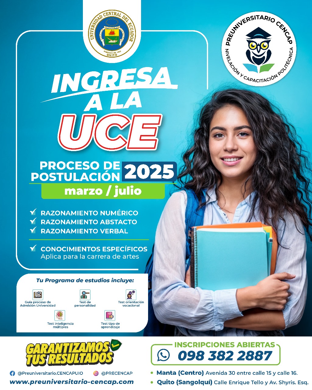 ADMISIÓN – UNIVERSIDAD CENTRAL DEL ECUADOR UCE